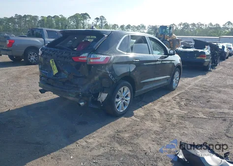 2022 Ford Edge Titanium from USA, damaged, VIN 2FMPK4K99NBA45354